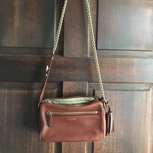 Coach leather crossbody